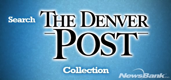 Search the Denver Post collection