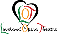 logo with text Loveland Opera Theatre and LOT in heart shape